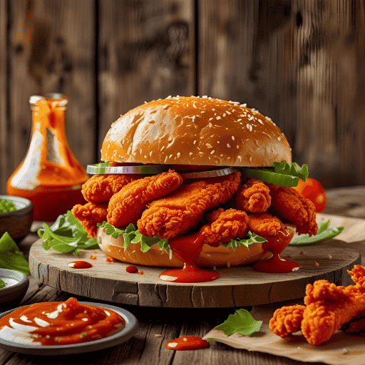 Spicy Deluxe Sandwich
