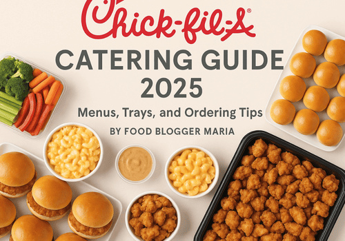 Chick-fil-A Catering Guide 2025 – Menus, Trays, and Ordering Tips by Food Blogger Maria