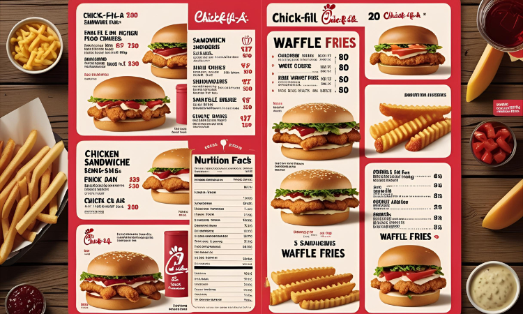 Chick-fil-A Food Menu with Nutrition Facts (USA & Canada) | Full Guide by Food Blogger Maria 🍗