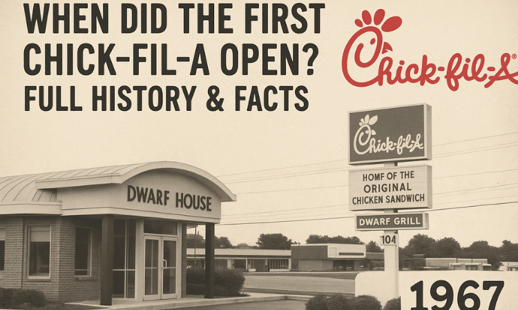 When Did the First Chick-fil-A Open? Full History & Facts