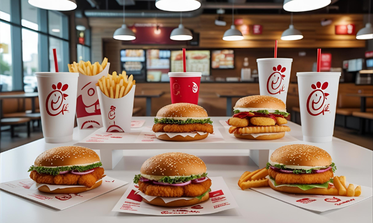 Chick-fil-A Full Lunch Menu with Photos | Complete Guide USA & Canada 2025